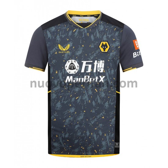 Maglie da Calcio Wolverhampton Wanderers Trasferta Tenuta 2021-2022 Maniche Corte