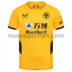 Maglie da Calcio Wolverhampton Wanderers Prima Tenuta 2021-2022 Maniche Corte