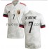 Maglie da Calcio Belgio De Bruyne 7 Trasferta Tenuta Euro 2020 Maniche Corte