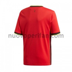 Maglie da Calcio Belgio Prima Tenuta Euro 2020 Maniche Corte