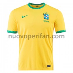 Maglie da Calcio Brasile Prima Tenuta 2020-2021 Maniche Corte