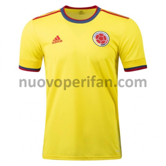 Maglie da Calcio Colombia Prima Tenuta 2020-2021 Maniche Corte