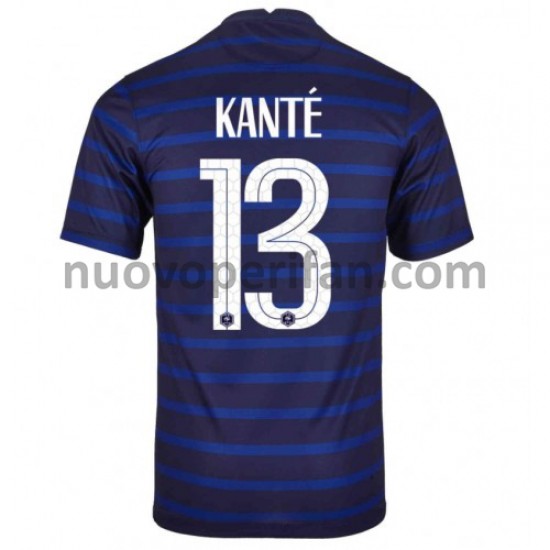 Maglie da Calcio Francia Kante 13 Prima Tenuta Euro 2020 Maniche Corte