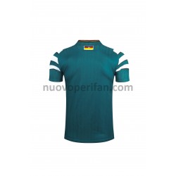 Maglie da Calcio Germania Retro Trasferta Tenuta 1996 Maniche Corte