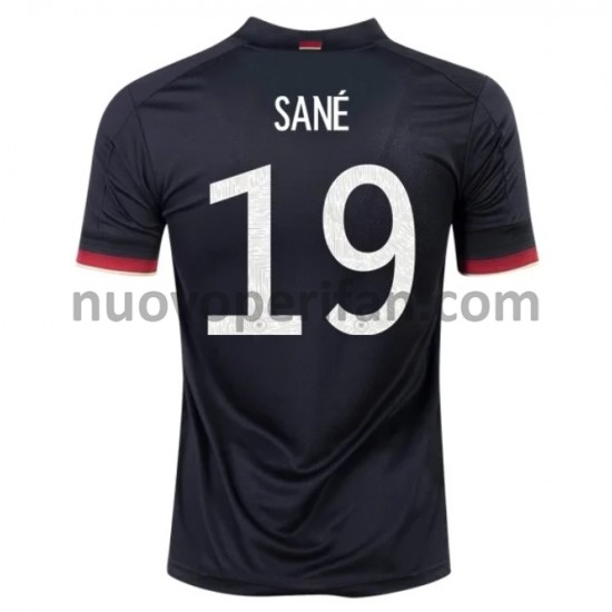 Maglie da Calcio Germania SANE 19 Trasferta Tenuta Euro 2020 Maniche Corte