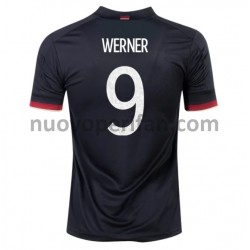 Maglie da Calcio Germania Werner 9 Trasferta Tenuta Euro 2020 Maniche Corte