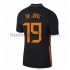 Maglie da Calcio Paesi Bassi Luuk de Jong 19 Trasferta Tenuta Euro 2020 Maniche Corte