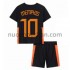Maglie da Calcio Paesi Bassi Memphis Depay 10 Bambino Trasferta Tenuta Euro 2020 Maniche Corte