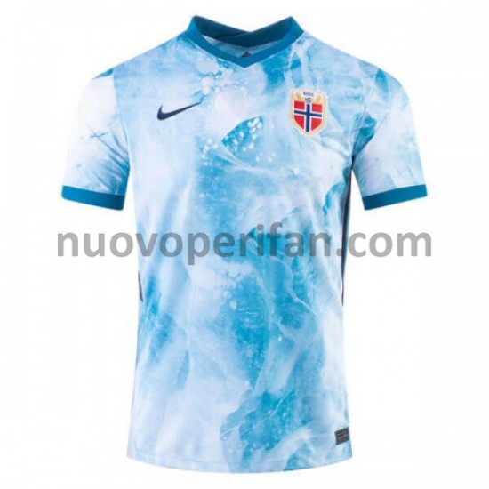 Maglie da Calcio Norvegia Trasferta Tenuta 2020-2021 Maniche Corte