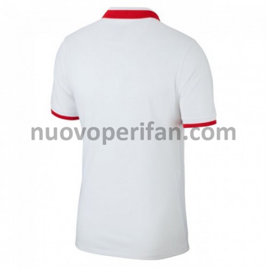 Maglie da Calcio Polonia Prima Tenuta Euro 2020 Maniche Corte