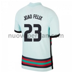Maglie da Calcio Portogallo JOAO FELIX 23 Trasferta Tenuta Euro 2020 Maniche Corte