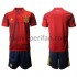 Maglie da Calcio Spagna Bambino Prima Tenuta Euro 2020 Maniche Corte