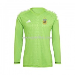 Maglie da Calcio Argentina Portiere Uomo Prima Tenuta Mondiali 2022 Maniche Lunghe