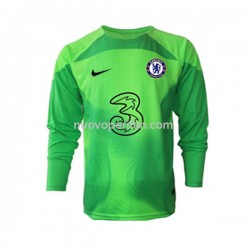 Maglie da Calcio Chelsea Portiere Uomo Alternativa Tenuta 2022-2023 Maniche Lunghe