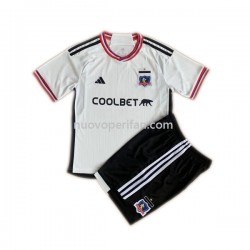 Maglie da Calcio Colo-Colo Bambino Prima Tenuta 2023 Maniche Corte