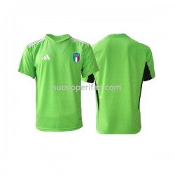Maglie da Calcio Italia Portiere Uomo Prima Tenuta 2023 Maniche Corte