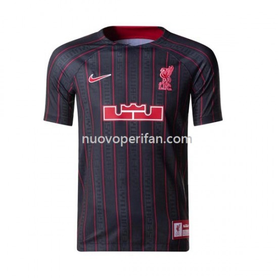 Maglie da Calcio Liverpool x LeBron James Uomo Prima Tenuta 2022-2023 Maniche Corte