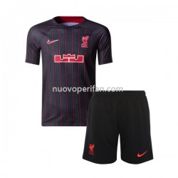 Maglie da Calcio Liverpool x LeBron James Bambino Prima Tenuta 2022-2023 Maniche Corte