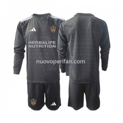 Maglie da Calcio Los Angeles Galaxy Portiere Bambino Prima Tenuta 2023 Maniche Lunghe