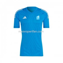 Maglie da Calcio Messico Portiere Uomo Trasferta Tenuta 2022 Maniche Corte