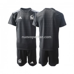 Maglie da Calcio Messico Portiere Bambino Prima Tenuta 2022 Maniche Corte