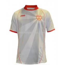 Maglie da Calcio North Macedonia Uomo Trasferta Tenuta 2022 Maniche Corte