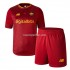 Maglie da Calcio AS Roma Bambino Prima Tenuta 2022-2023 Manica Corta