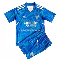 Maglie da Calcio Arsenal Portiere Bambino Trasferta Tenuta 2022-2023 Manica Corta
