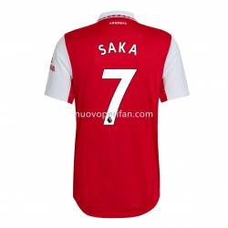 Maglie da Calcio Arsenal Saka 7 Prima Tenuta 2022-2023 Manica Corta