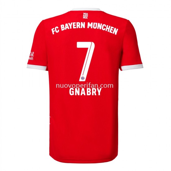 Maglie da Calcio Bayern München Gnabry 7 Prima Tenuta 2022-2023 Manica Corta