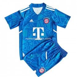 Maglie da Calcio Bayern München Portiere Bambino Quarta Tenuta 2022-2023 Manica Corta