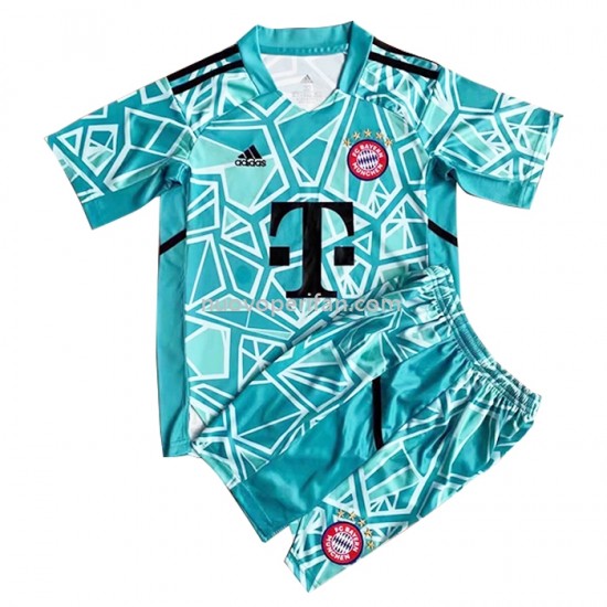 Maglie da Calcio Bayern München Portiere Bambino Prima Tenuta 2022-2023 Manica Corta