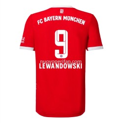 Maglie da Calcio Bayern München Lewandowski 9 Prima Tenuta 2022-2023 Manica Corta