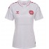 Maglie da Calcio Danimarca Donna Trasferta Tenuta 2022 Manica Corta