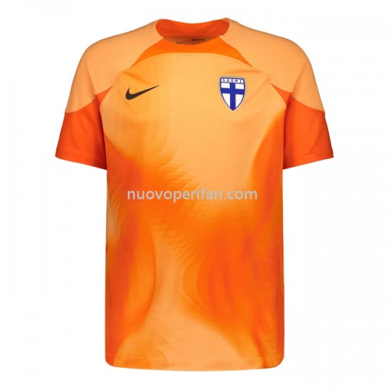 Maglie da Calcio Finlandia Portiere Prima Tenuta 2022 Manica Corta