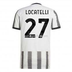 Maglie da Calcio Juventus Locatelli 27 Prima Tenuta 2022-2023 Manica Corta