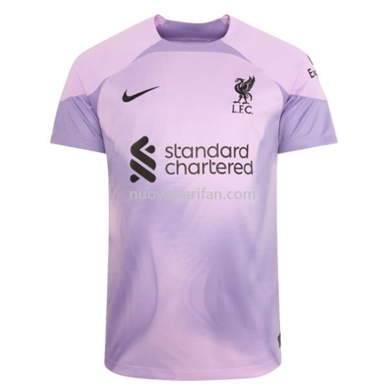 Maglie da Calcio Liverpool Portiere Prima Tenuta 2022-2023 Manica Corta