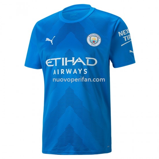 Maglie da Calcio Manchester City Portiere Trasferta Tenuta 2022-2023 Manica Corta