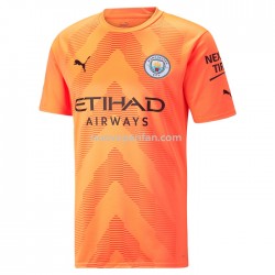 Maglie da Calcio Manchester City Portiere Alternativa Tenuta 2022-2023 Manica Corta