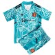 Maglie da Calcio Manchester United Portiere Bambino Alternativa Tenuta 2022-2023 Manica Corta