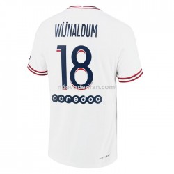 Maglie da Calcio Paris Saint-Germain Georginio Wijnaldum 18 Quarta Tenuta 2021-2022 Manica Corta