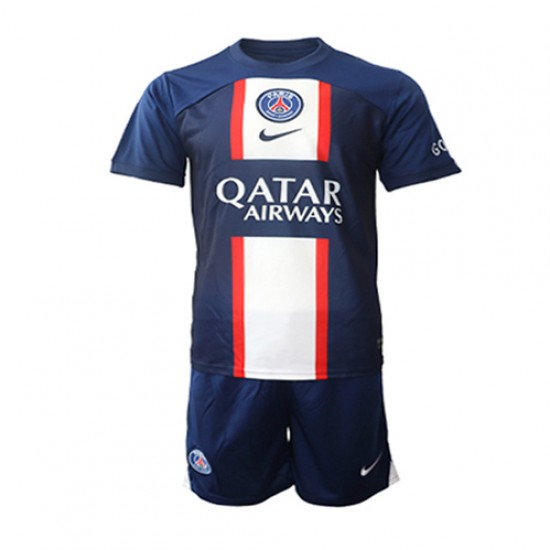 Maglie da Calcio Paris Saint-Germain Bambino Prima Tenuta 2022-2023 Manica Corta