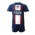 Maglie da Calcio Paris Saint-Germain Bambino Prima Tenuta 2022-2023 Manica Corta