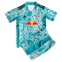 Maglie da Calcio RB Leipzig Portiere Bambino Prima Tenuta 2022-2023 Manica Corta