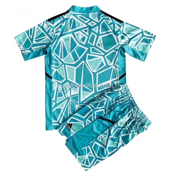 Maglie da Calcio RB Leipzig Portiere Bambino Prima Tenuta 2022-2023 Manica Corta