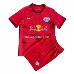 Maglie da Calcio RB Leipzig Bambino Trasferta Tenuta 2022-2023 Manica Corta