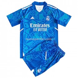 Maglie da Calcio Real Madrid Portiere Bambino Prima Tenuta 2022-2023 Manica Corta