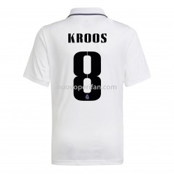 Maglie da Calcio Real Madrid Kroos 8 Prima Tenuta 2022-2023 Manica Corta