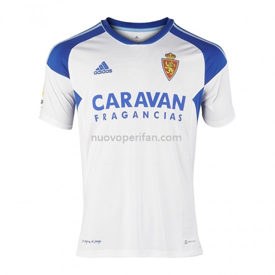 Maglie da Calcio Real Zaragoza Prima Tenuta 2022-2023 Manica Corta