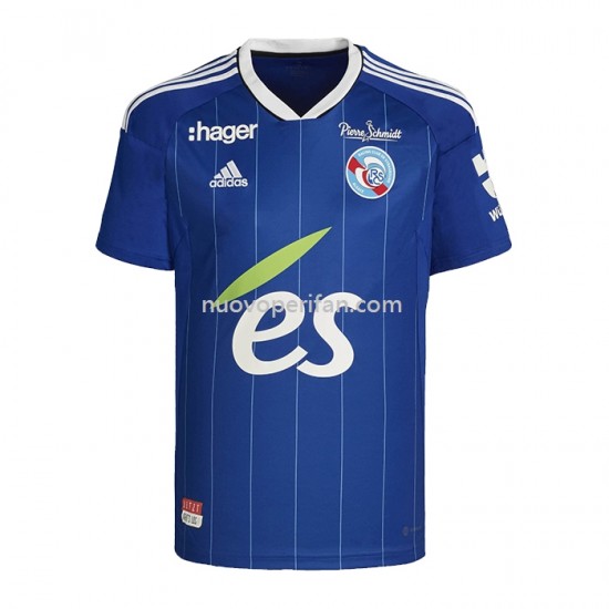 Maglie da Calcio Strasbourg Prima Tenuta 2022-2023 Manica Corta